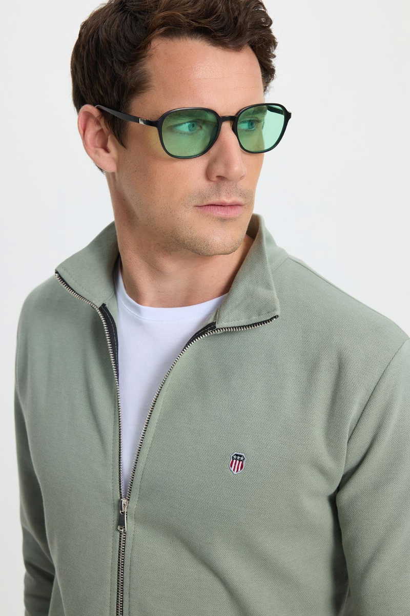 Slim fit Pulóver Slim fit Pulóver