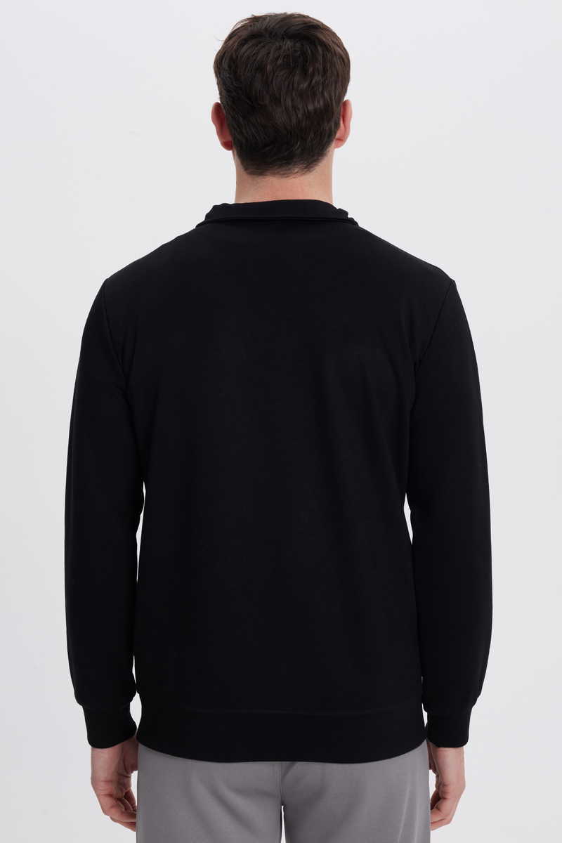 Plain Black Sweatshirt