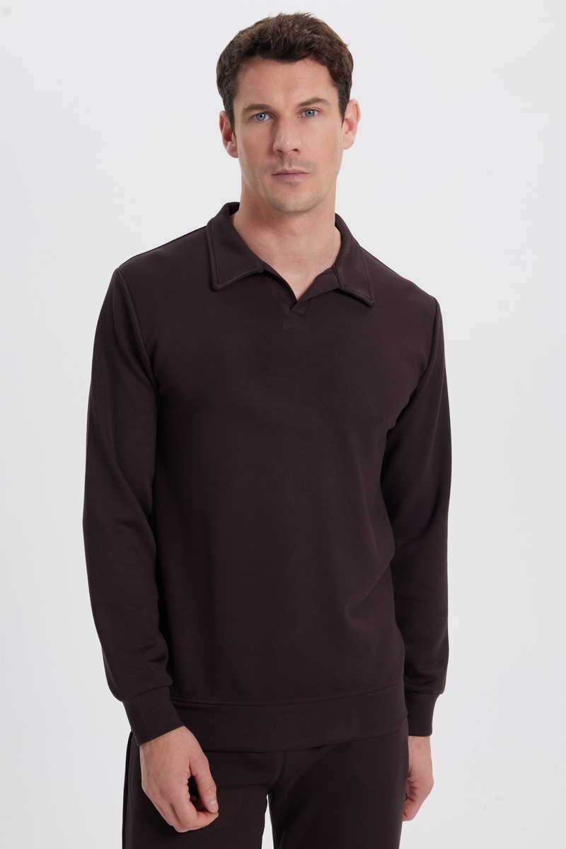 Plain Brown Sweatshirt