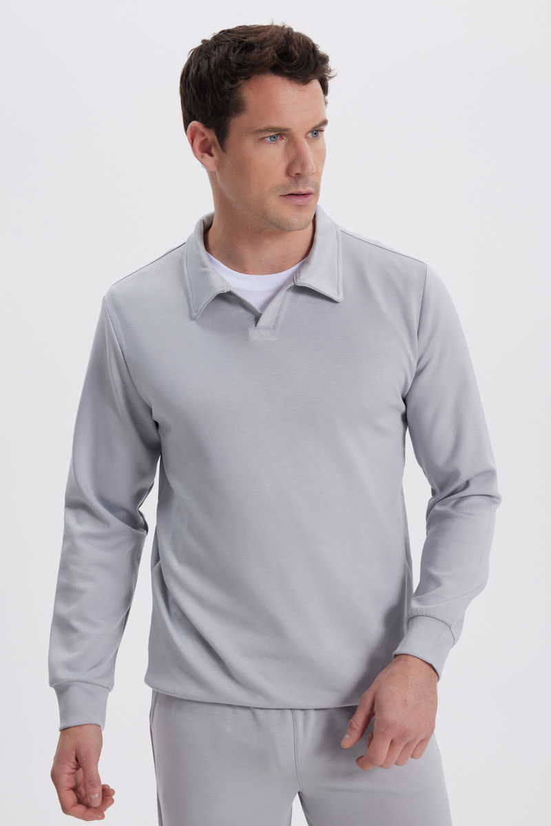 Plain Grey Sweatshirt