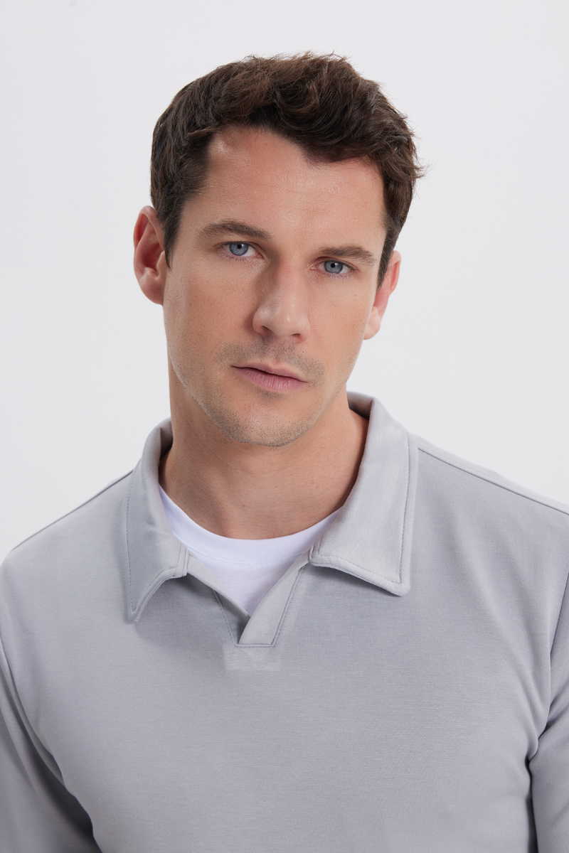 Plain Grey Sweatshirt