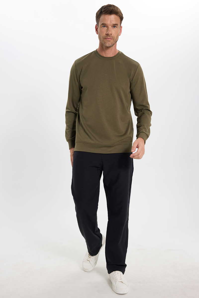 Plain Khaki Sweatshirt Plain Khaki Sweatshirt