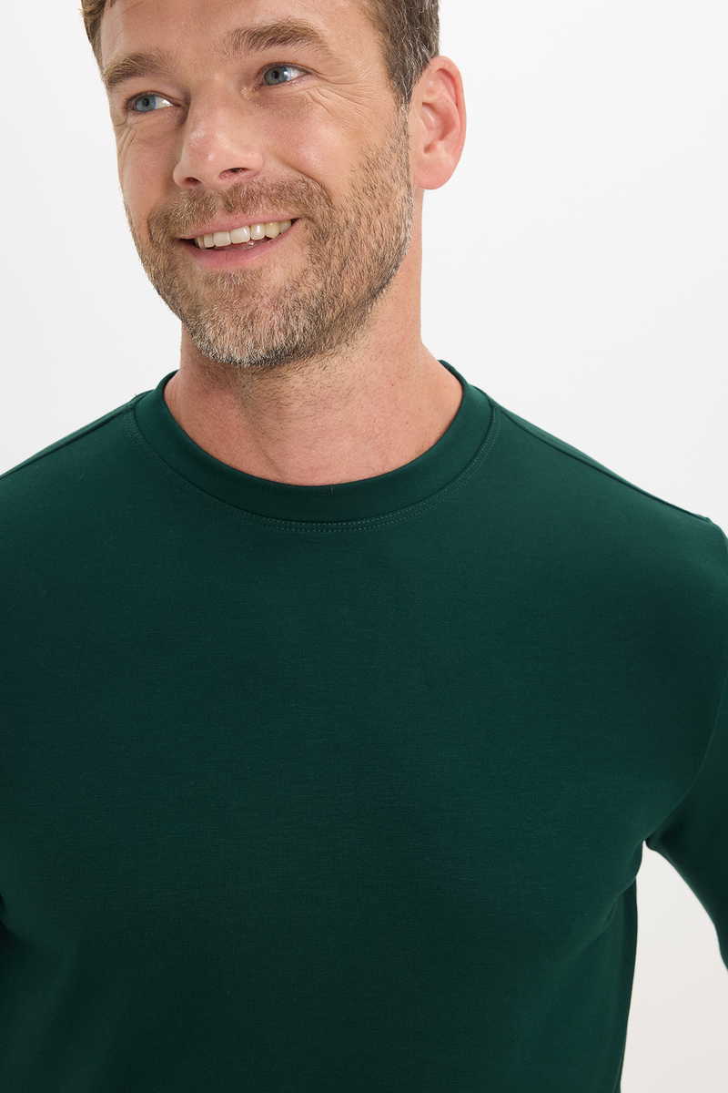 Plain Green Sweatshirt