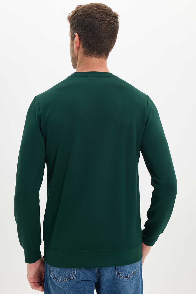 Plain Green Sweatshirt