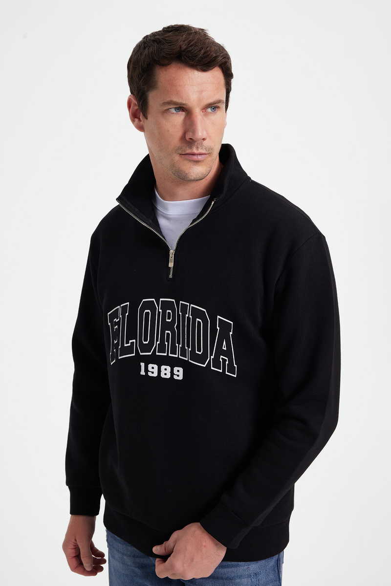 Plain Black Sweatshirt