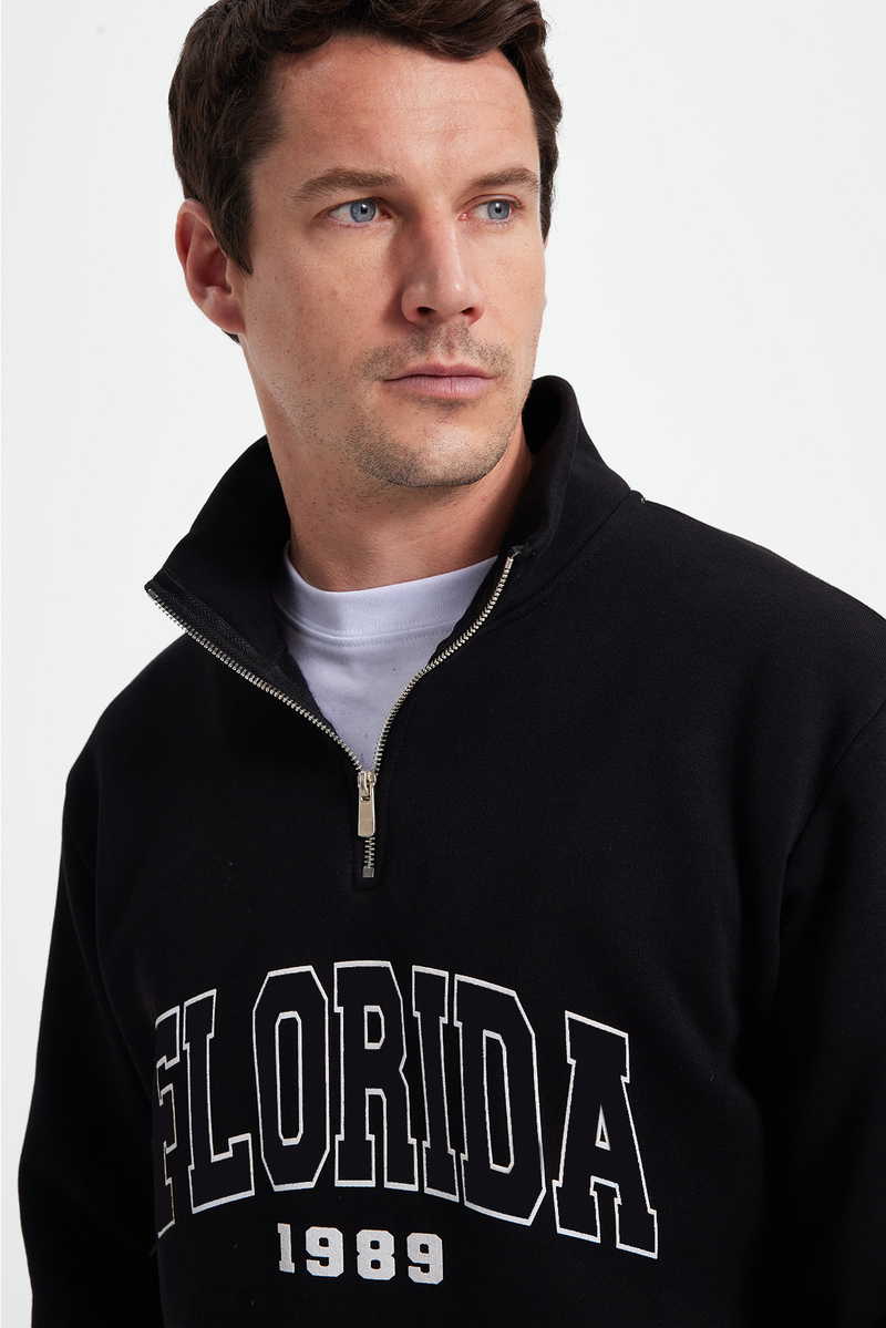 Plain Black Sweatshirt