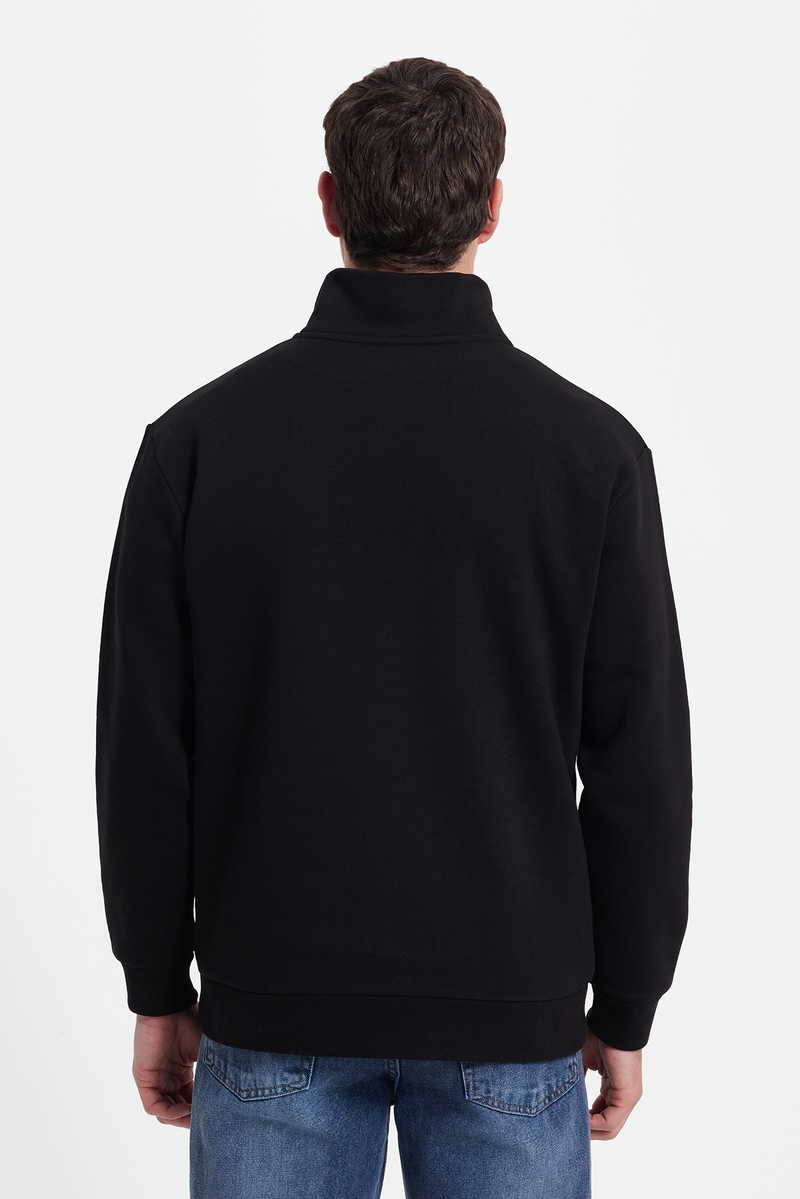 Plain Black Sweatshirt