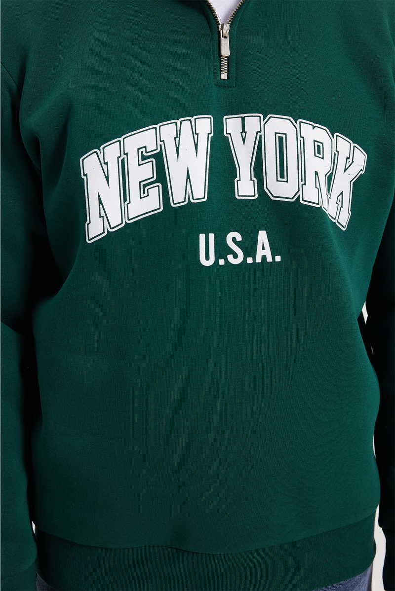 Plain Khaki Sweatshirt