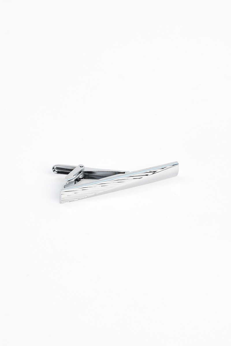 Plain Silver Tie Clip