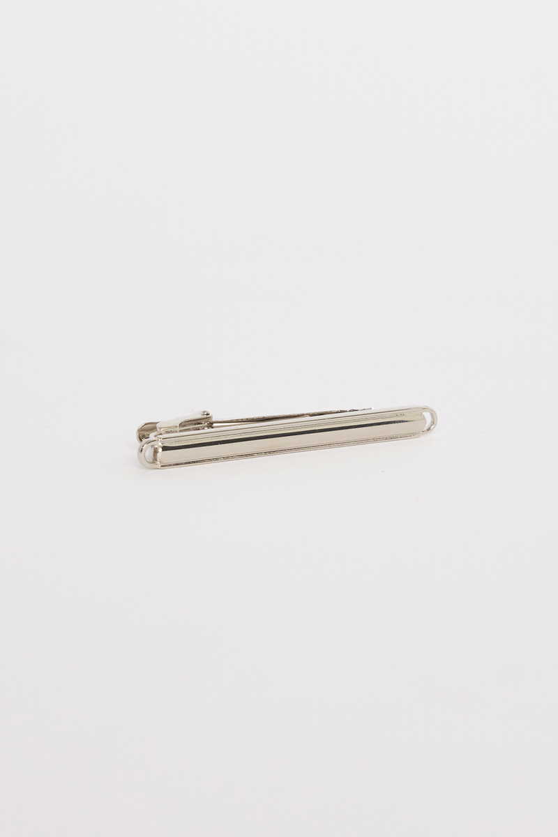 Plain Silver Tie Clip