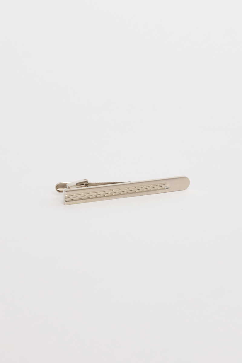 Plain Silver Tie Clip