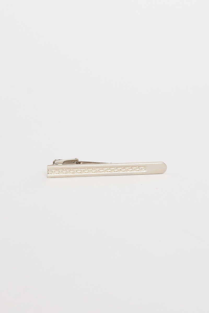 Plain Silver Tie Clip