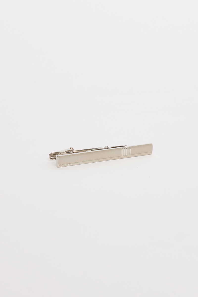 Jednobojni Srebrna Šnala za kravatu