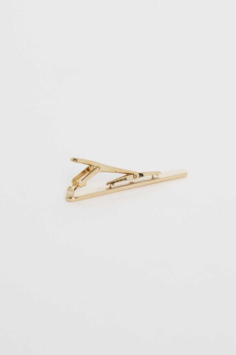 Egyszínű Arany Nyakkendőtű Egyszínű Arany Nyakkendőtű