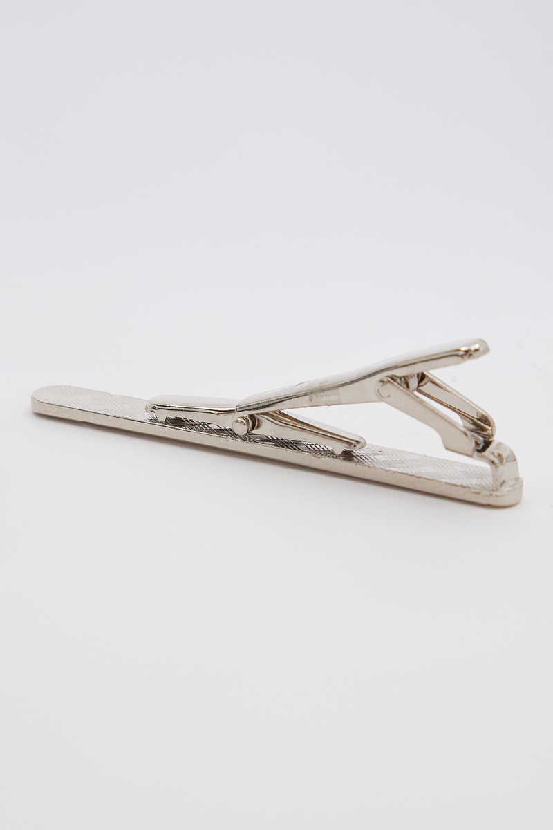 Egyszínű Ezüst Nyakkendőtű