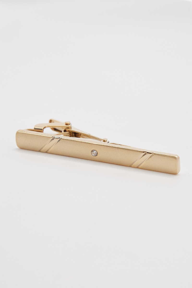 Egyszínű Arany Nyakkendőtű