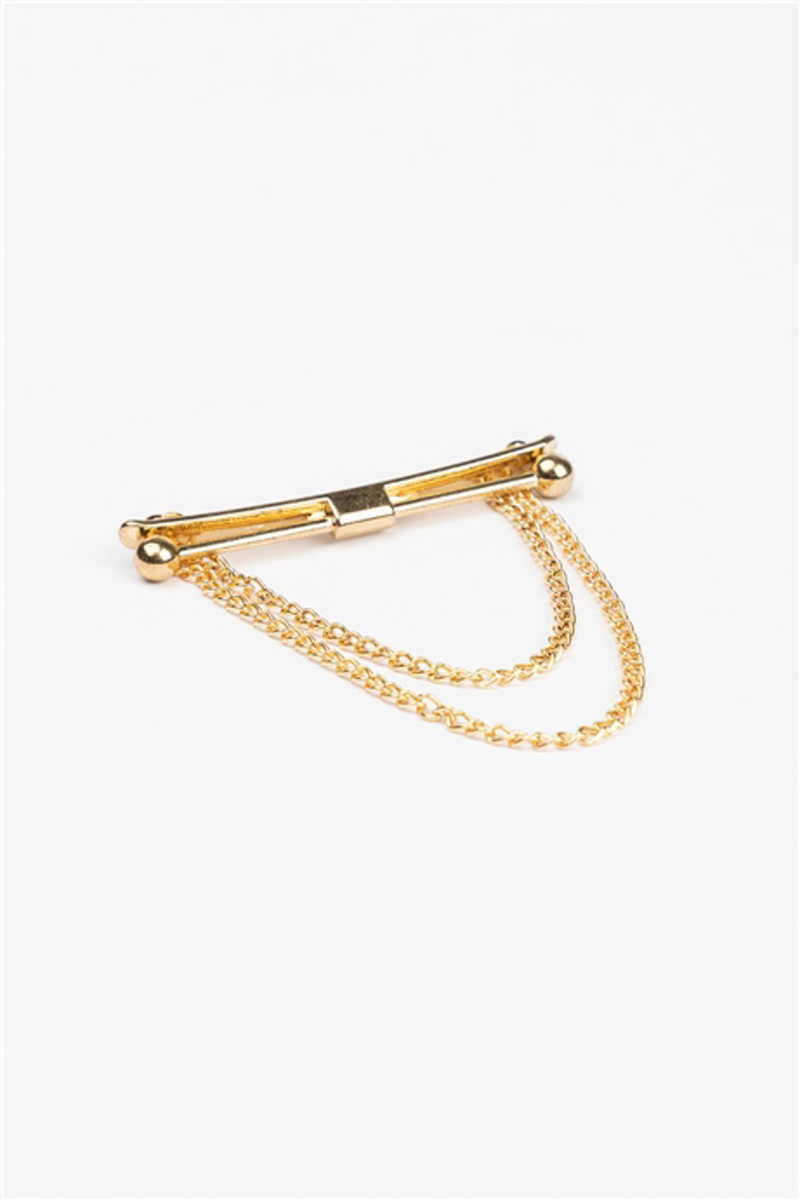 Plain Yellow Collar Pin