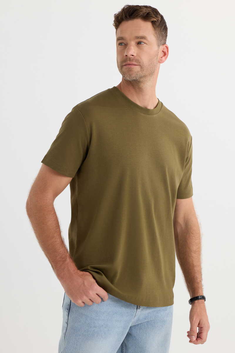 Plain Khaki T-Shirt Plain Khaki T-Shirt