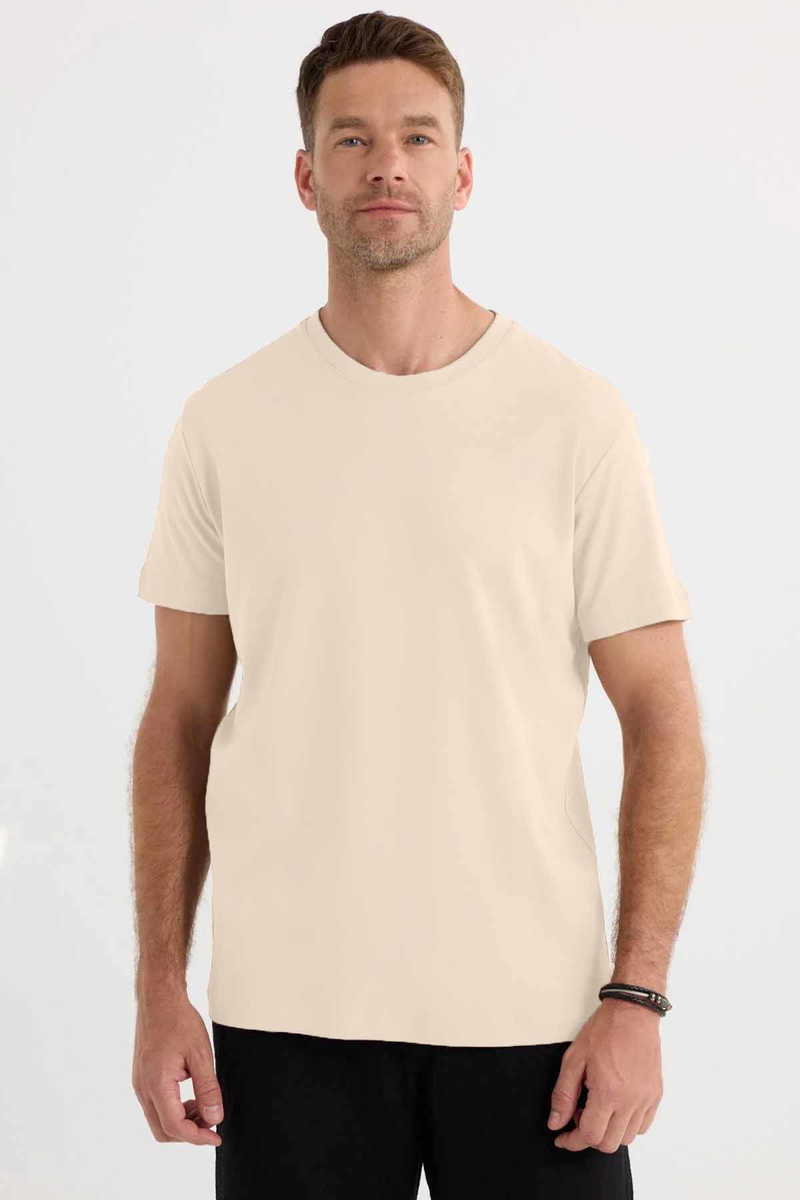 Plain Beige T-Shirt Plain Beige T-Shirt