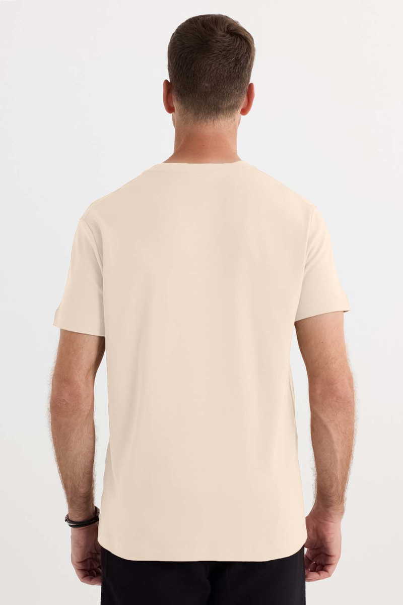 Plain Beige T-Shirt Plain Beige T-Shirt