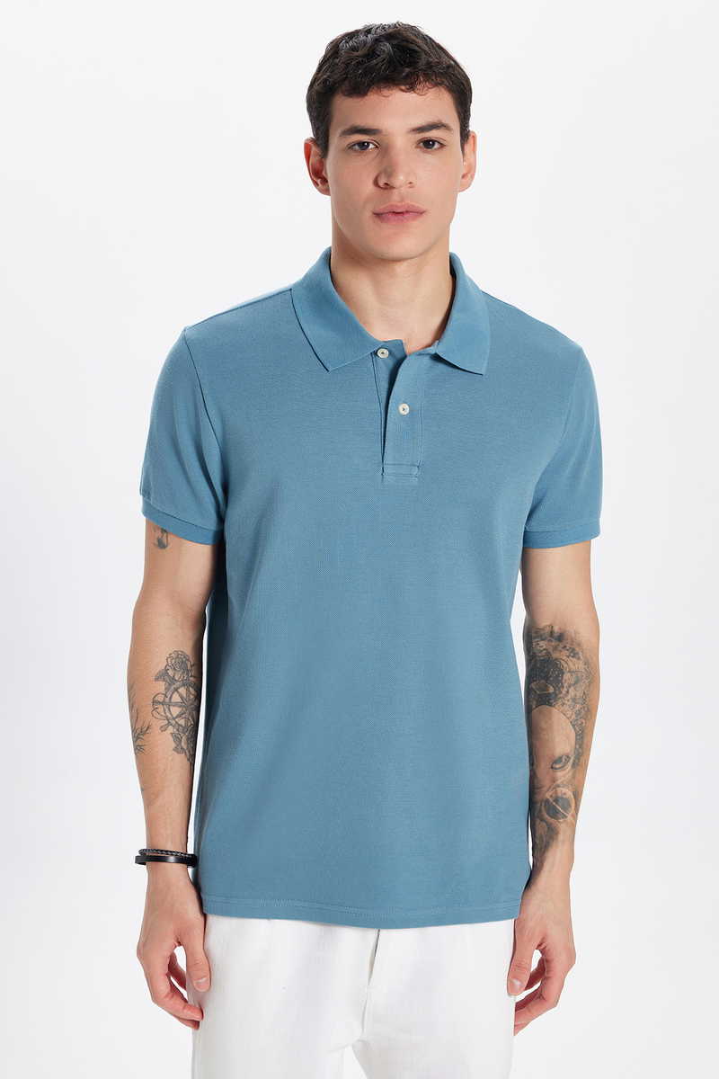 Slim Fit - Вталена Кройка Тениска Slim Fit - Вталена Кройка Тениска