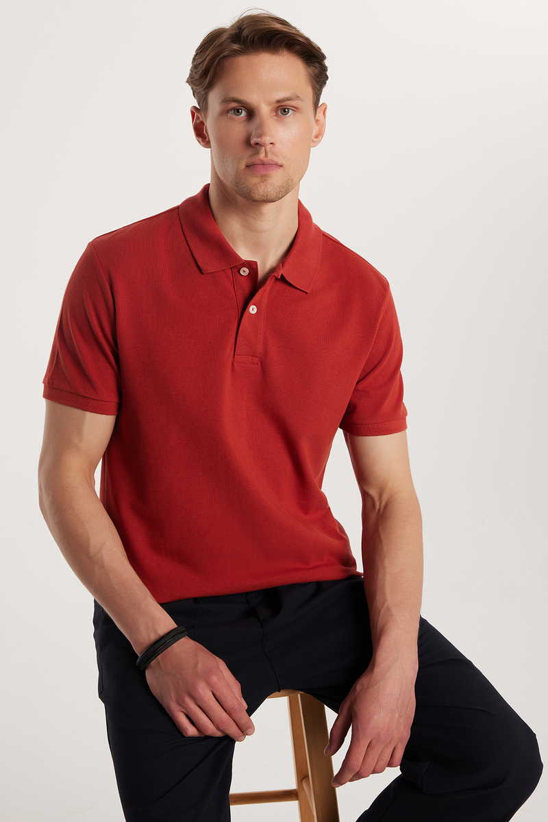 Slim Fit - Вталена Кройка Тениска Slim Fit - Вталена Кройка Тениска