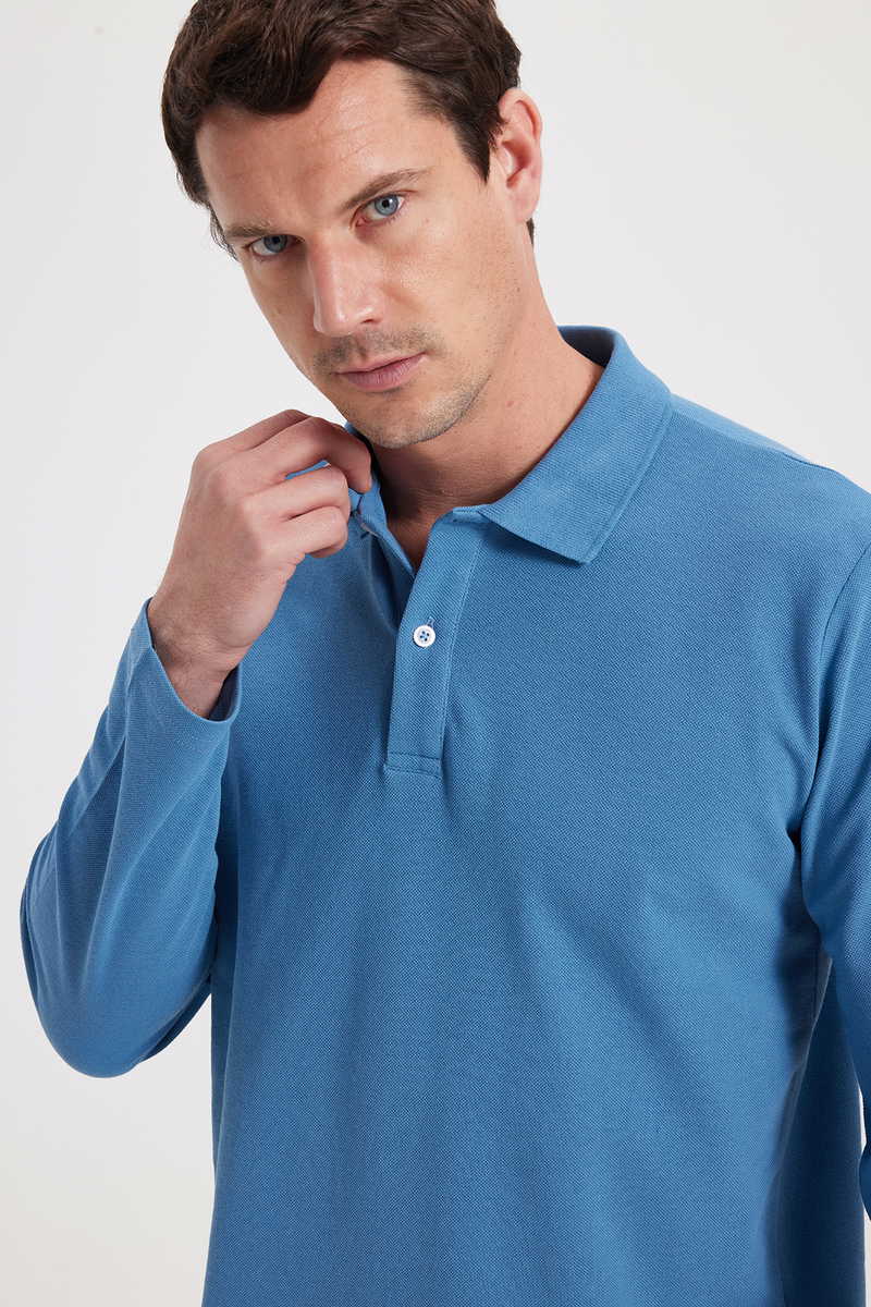 Plain Indigo T-Shirt