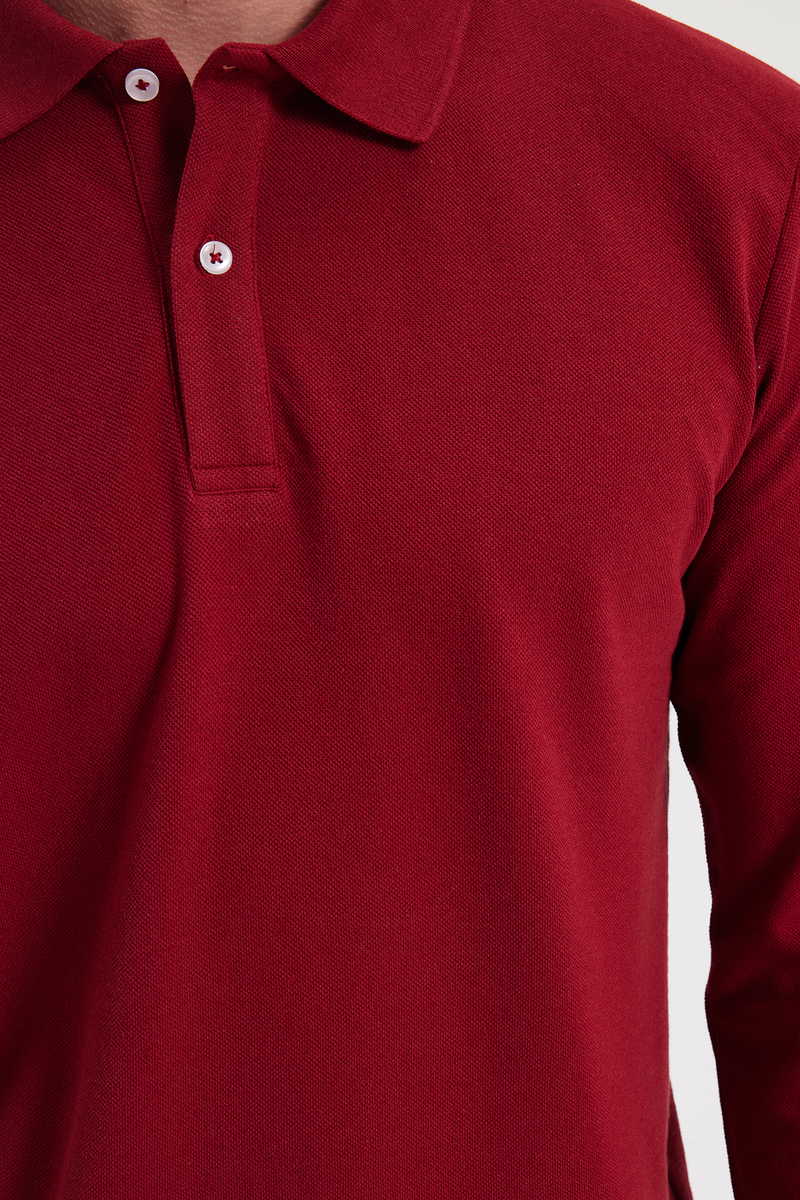 Plain Claret Red T-Shirt