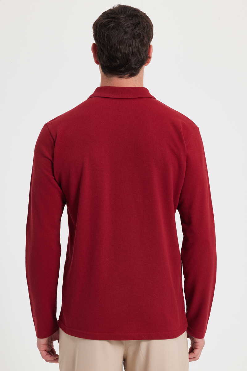 Plain Claret Red T-Shirt