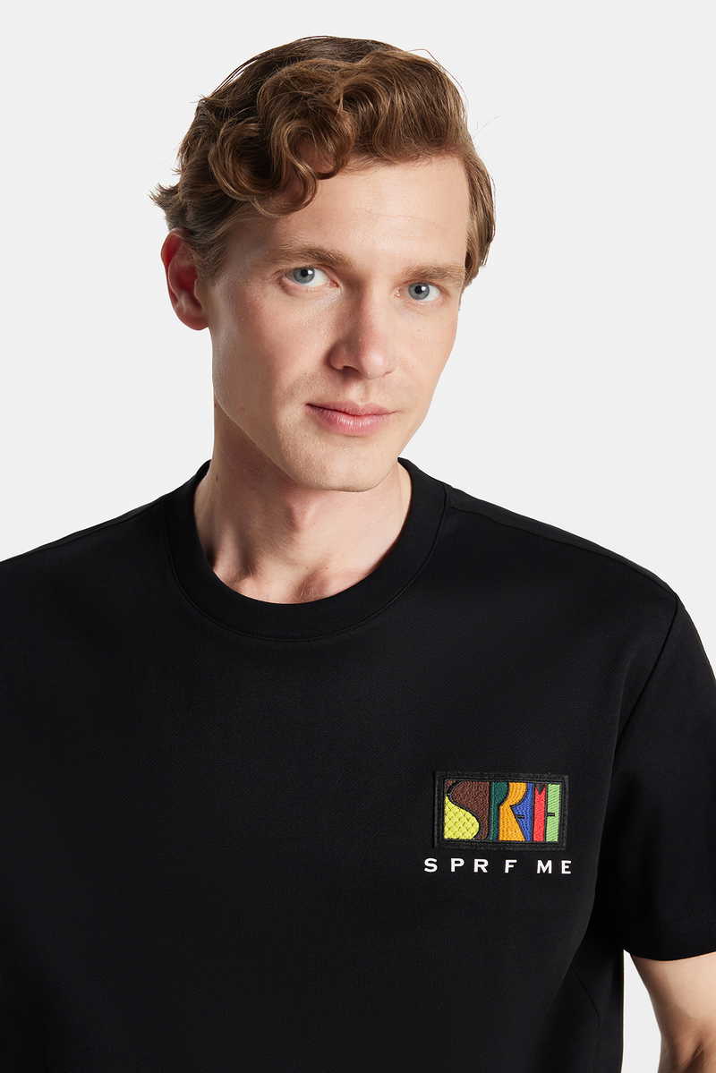 Imprimé Noir T-Shirt Imprimé Noir T-Shirt