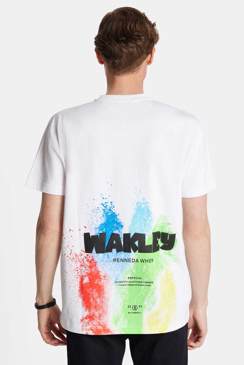 Printed White T-Shirt