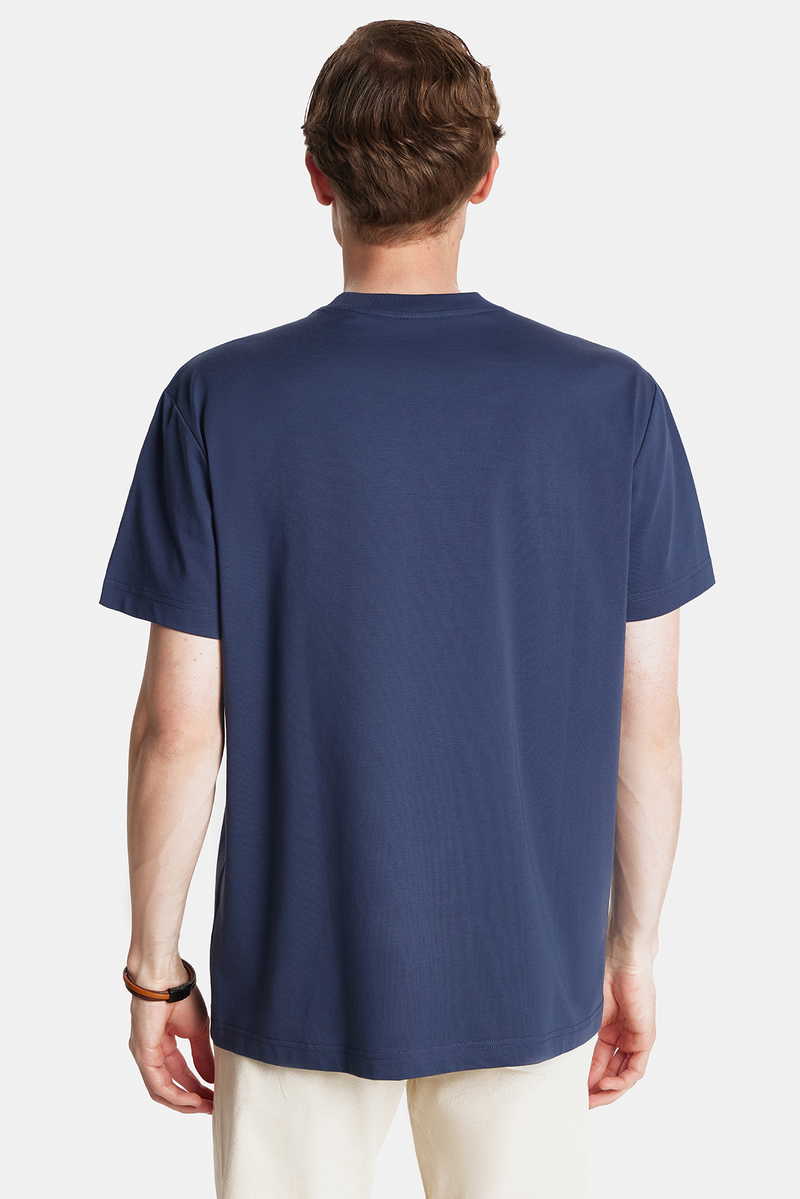 Imprimé Bleu marine T-Shirt Imprimé Bleu marine T-Shirt