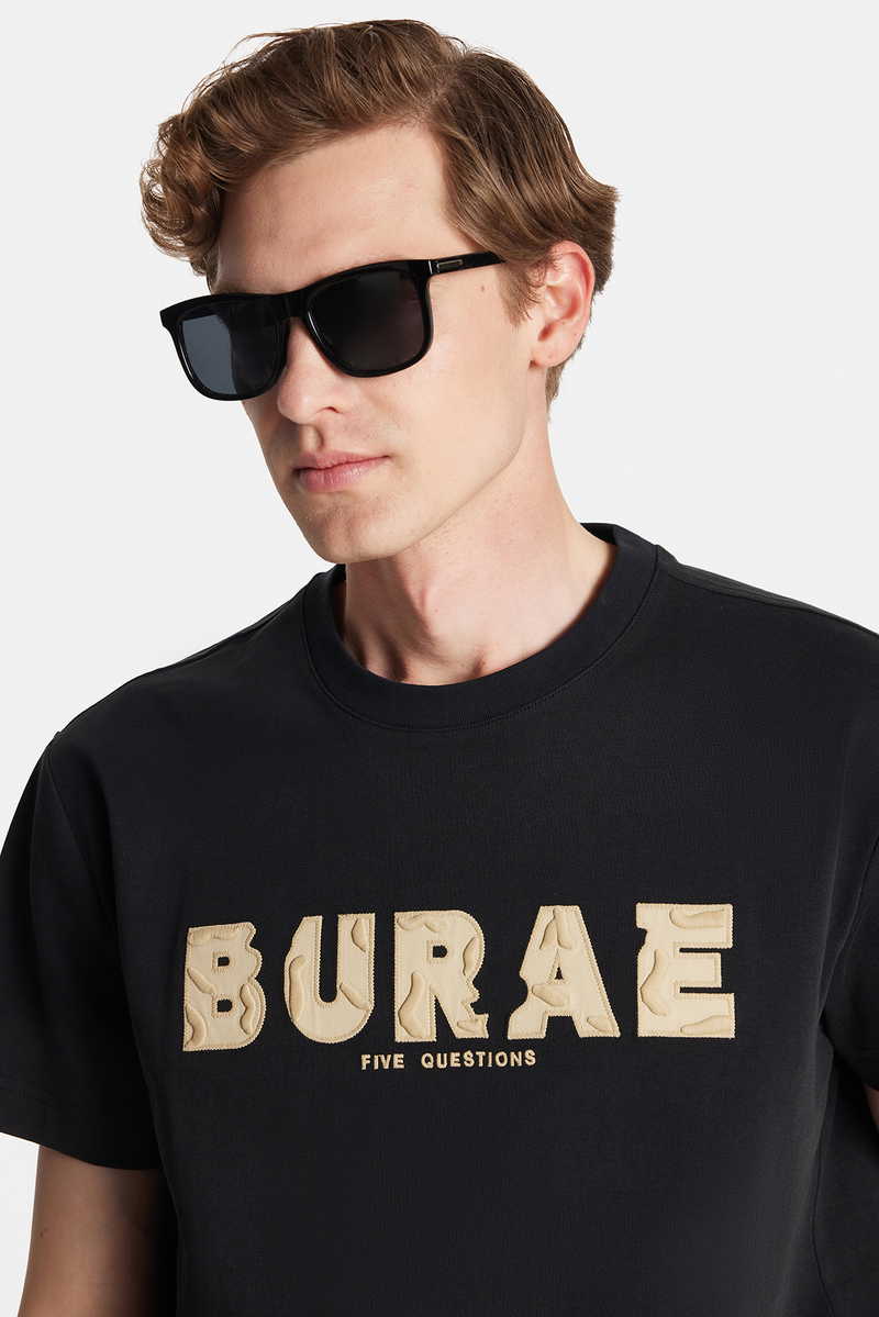 Imprimé Noir T-Shirt Imprimé Noir T-Shirt