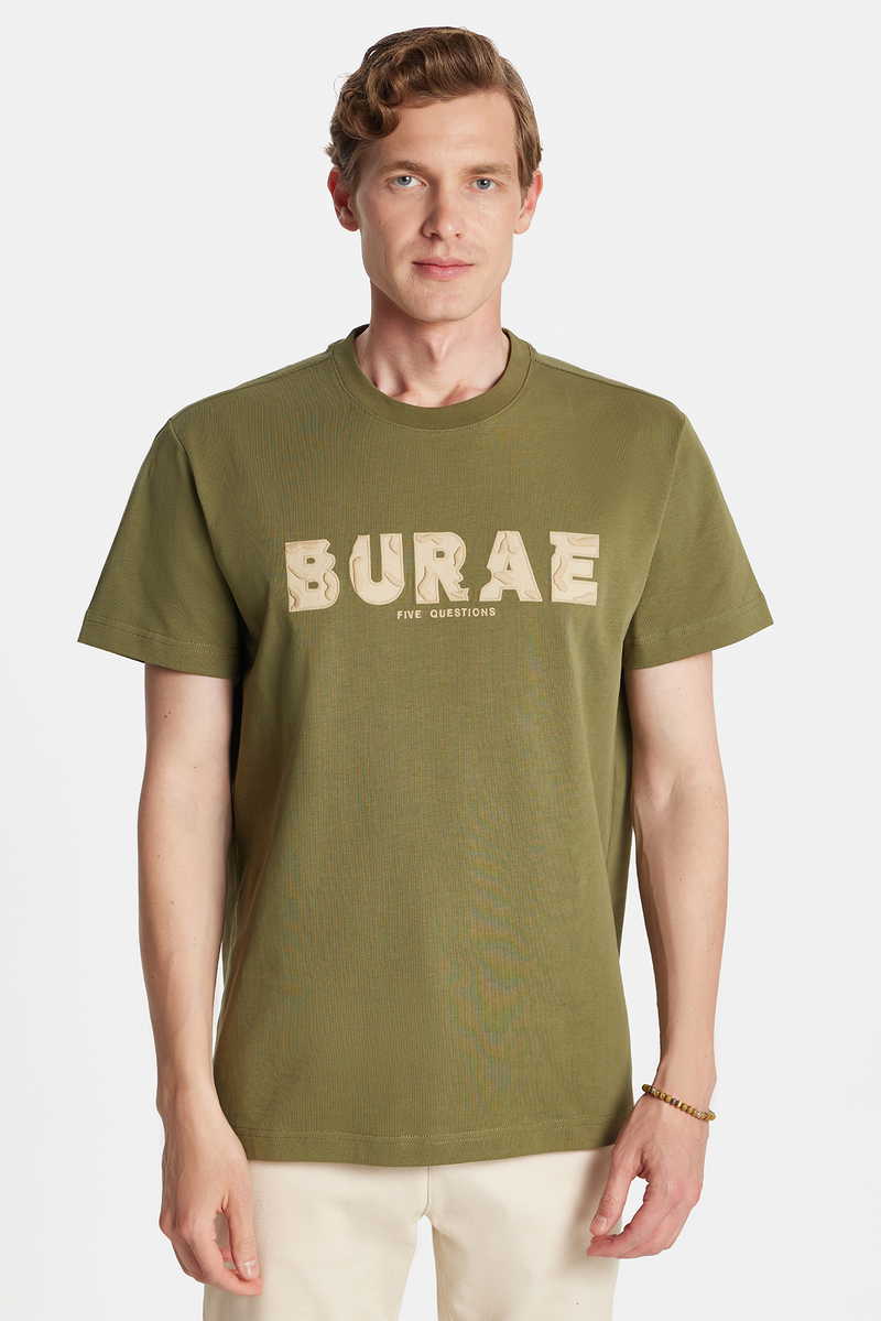 Imprimé Vert T-Shirt Imprimé Vert T-Shirt