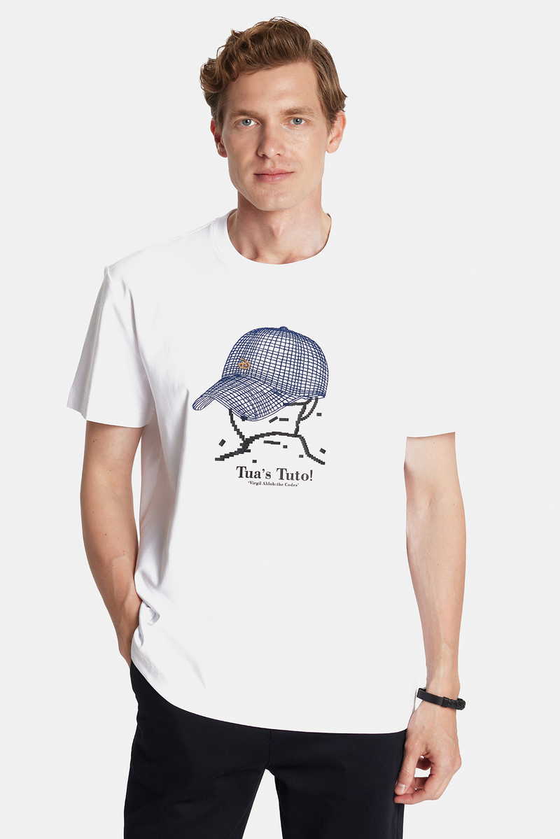 Imprimé Blanc T-Shirt Imprimé Blanc T-Shirt
