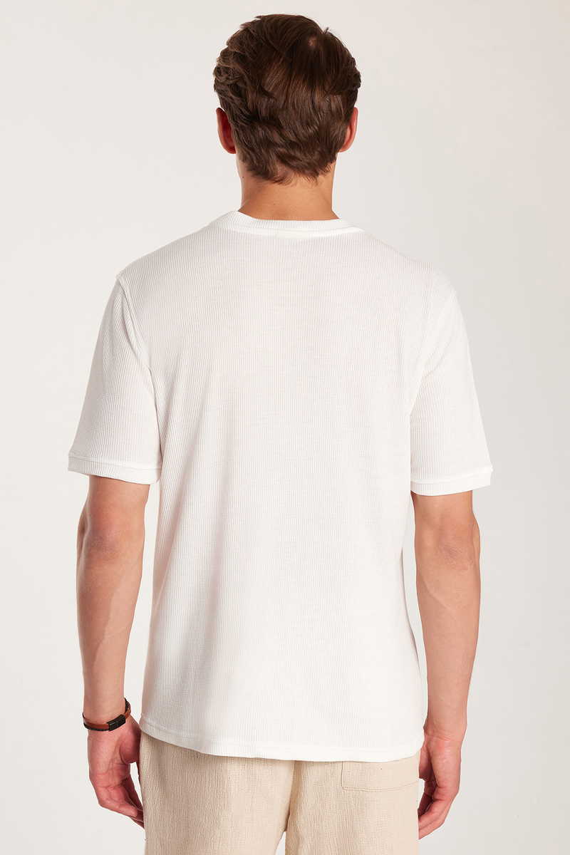 Printed White T-Shirt