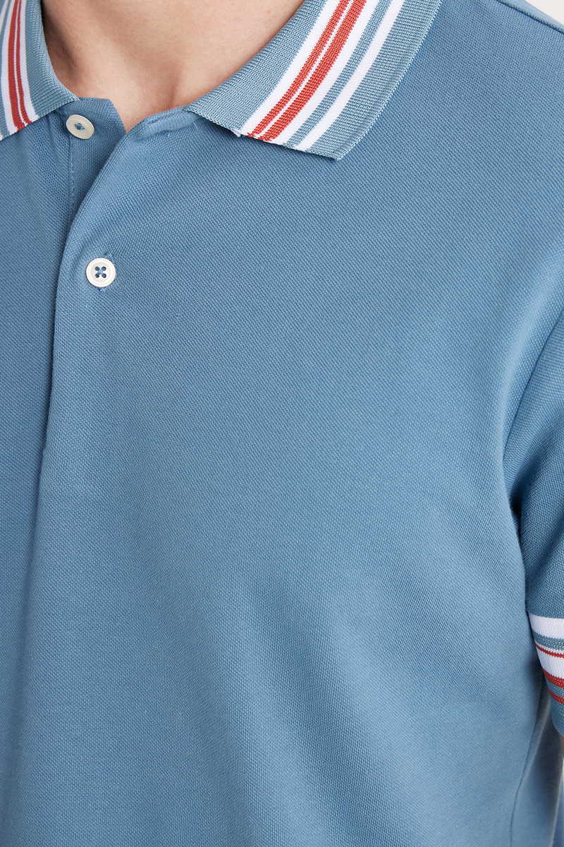 Slim Fit-Strukirana Majica kratki rukava Slim Fit-Strukirana Majica kratki rukava