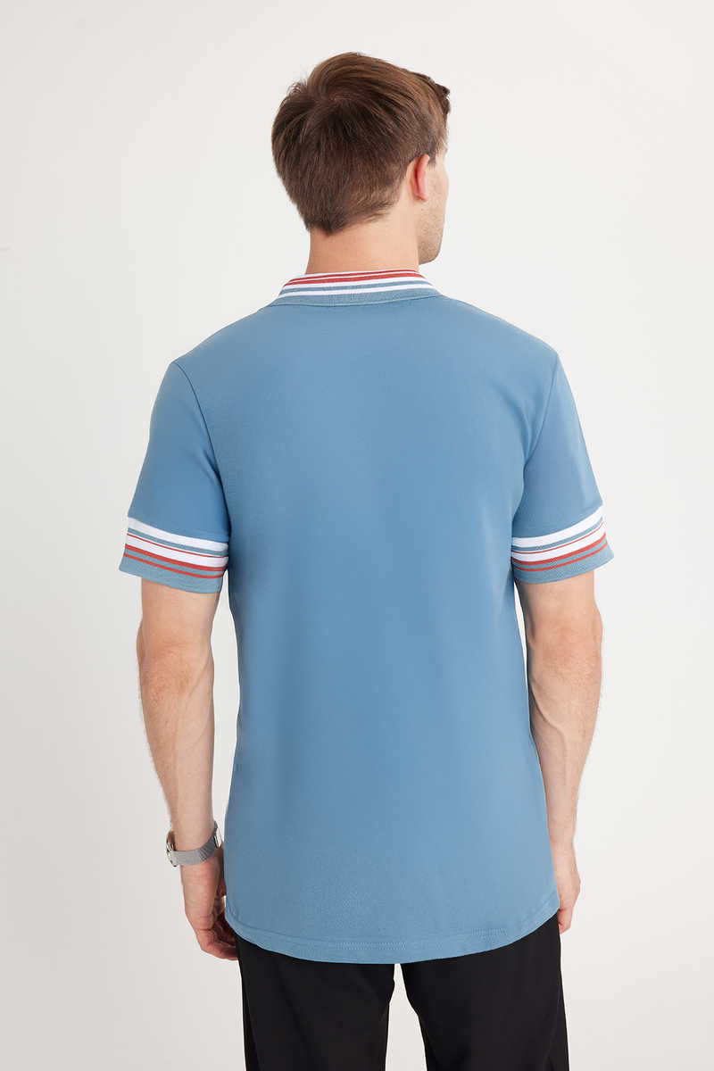 Slim Fit-Strukirana Majica kratki rukava Slim Fit-Strukirana Majica kratki rukava
