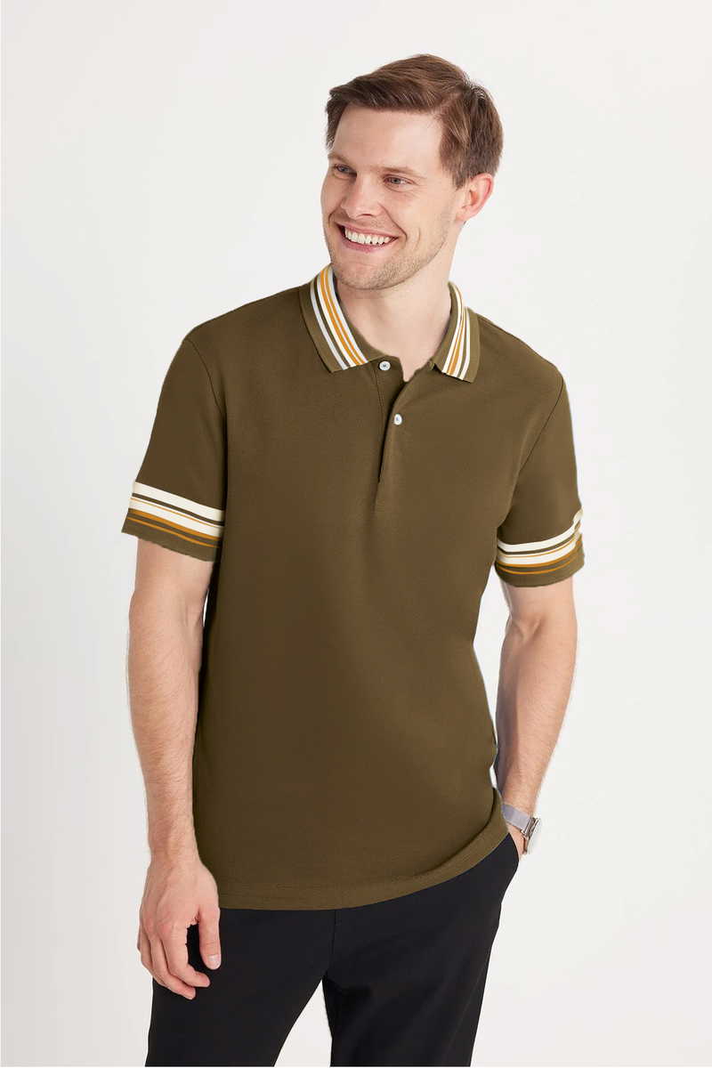 Slim Fit-Strukirana Majica kratki rukava Slim Fit-Strukirana Majica kratki rukava