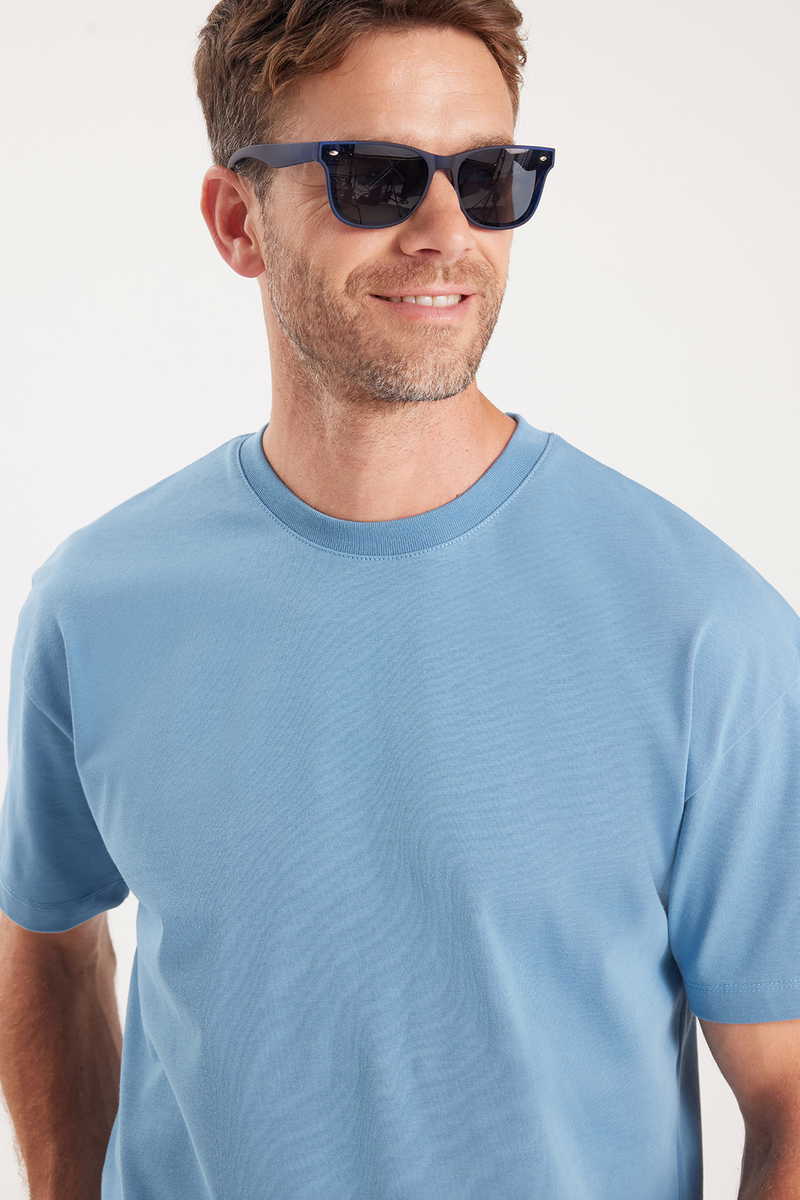 Plain Blue T-Shirt