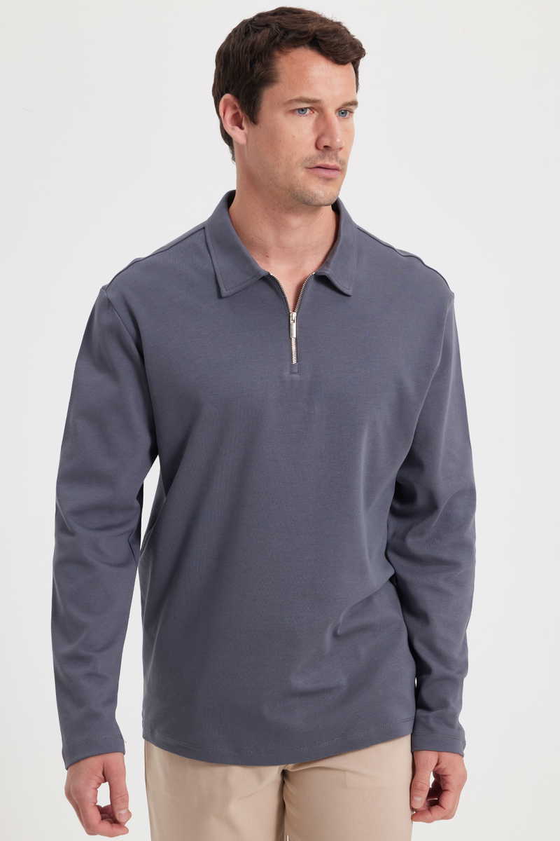 Plain Characoal T-Shirt