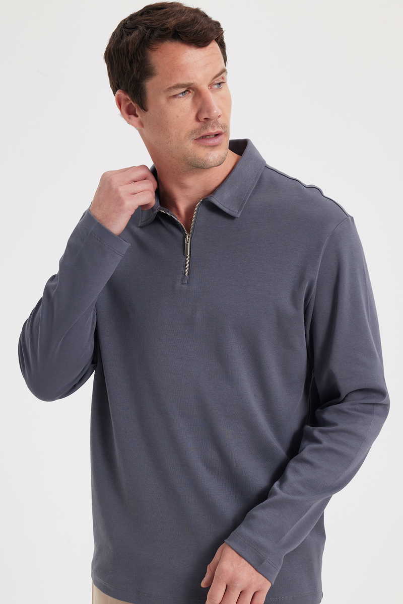 Plain Characoal T-Shirt