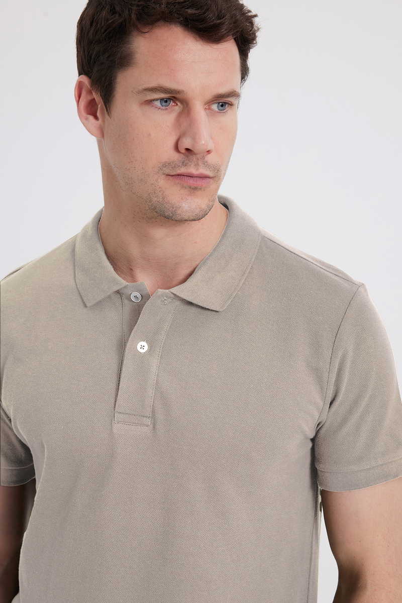 Slim Fit-Strukirana Majica kratki rukava Slim Fit-Strukirana Majica kratki rukava