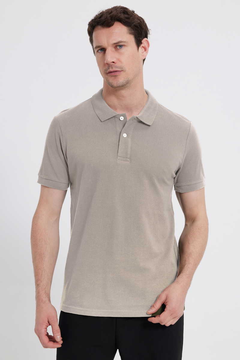 Slim Fit-Strukirana Majica kratki rukava Slim Fit-Strukirana Majica kratki rukava