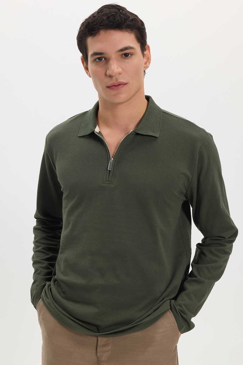 Plain Khaki T-Shirt