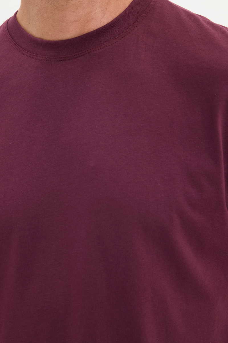Plain Claret Red T-Shirt Plain Claret Red T-Shirt