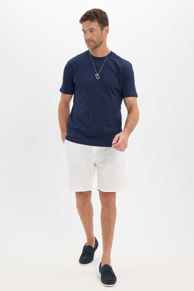 Plain Navy Blue T-Shirt