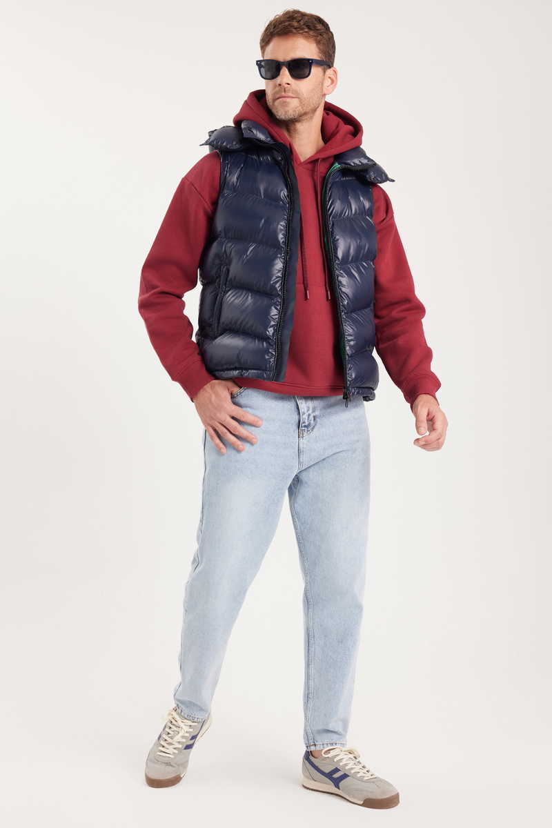 Plain Navy Blue Vest Plain Navy Blue Vest