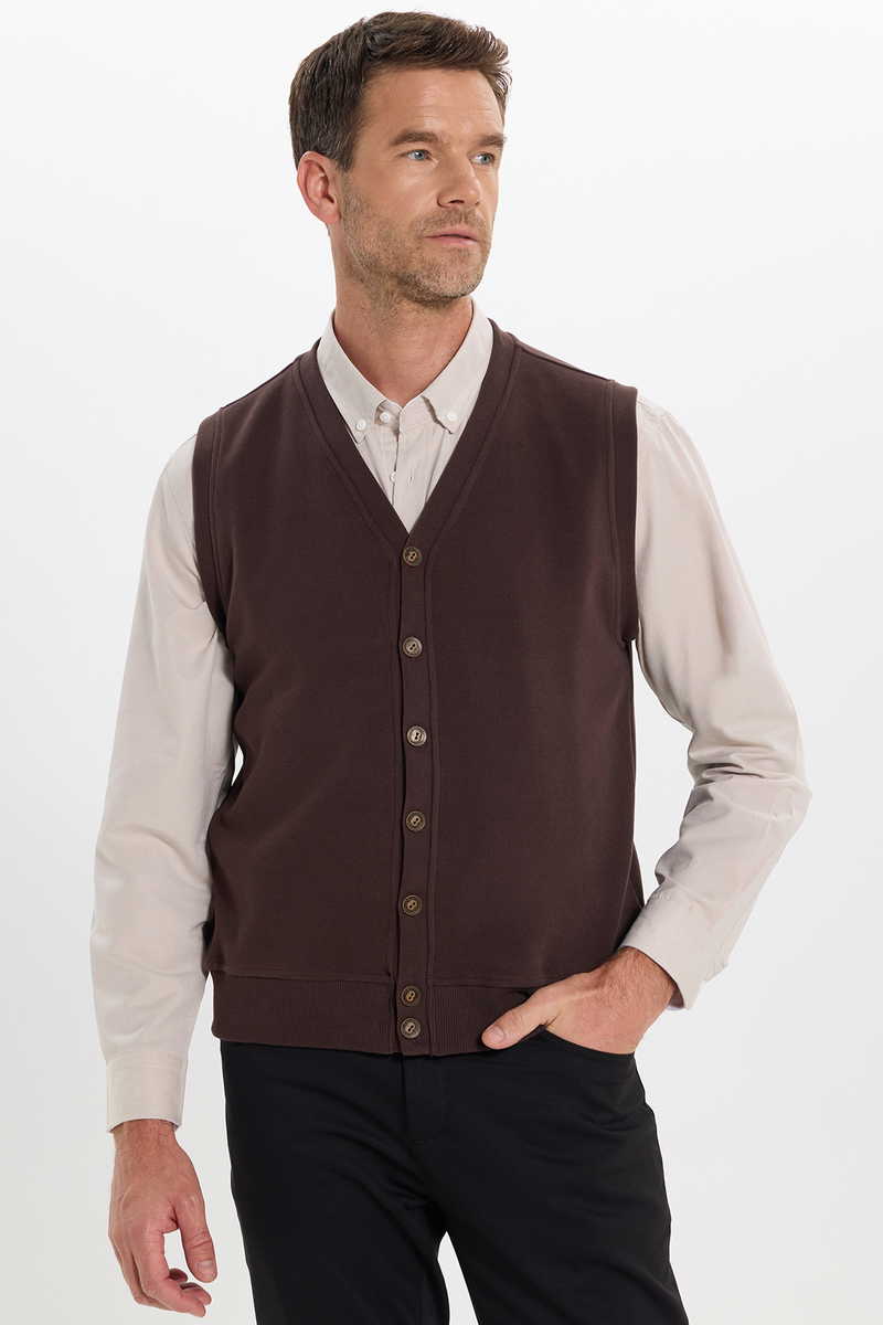 Classic Fit-Comfort Fit - Правa Кройка Елек