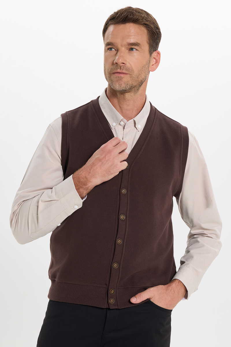 Classic Fit-Comfort Fit - Правa Кройка Елек